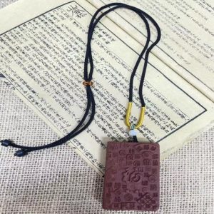 Honeyed Amber "Fortune" Pendant