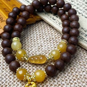 Coffee Bean Strand · 38 Beads