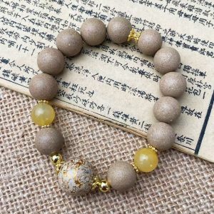 White Ambergris 17cm · 1.2cm Beads
