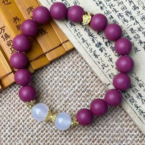 Rosewood & Rose 17cm · 1.0cm Beads