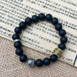 Bracelet with Black Ambergris Fragrance, Wrist17cm