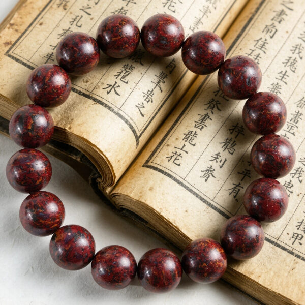 Bracelet of Dunhuang Seven Colors, Red Tone, Wrist16–17cm